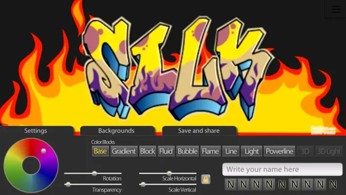 Graffiti Creator android App screenshot 0