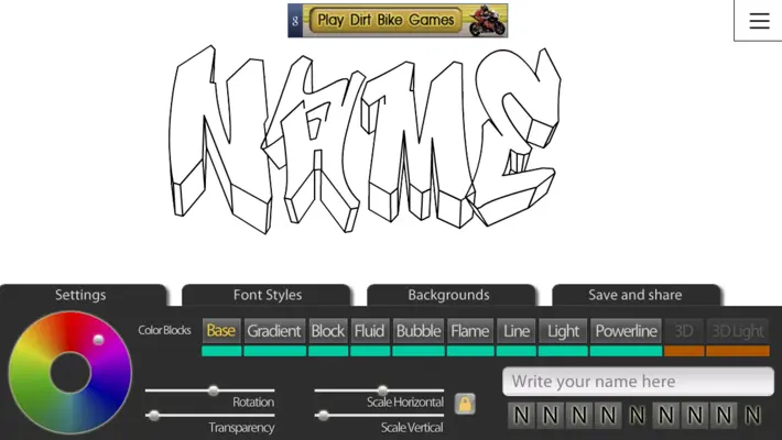 Graffiti Creator android App screenshot 1